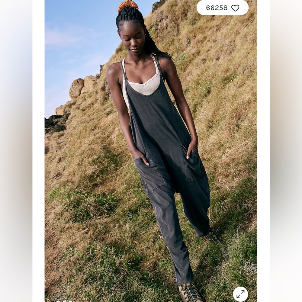 Free People Hot Shot Onsie Overall Jumpsuit